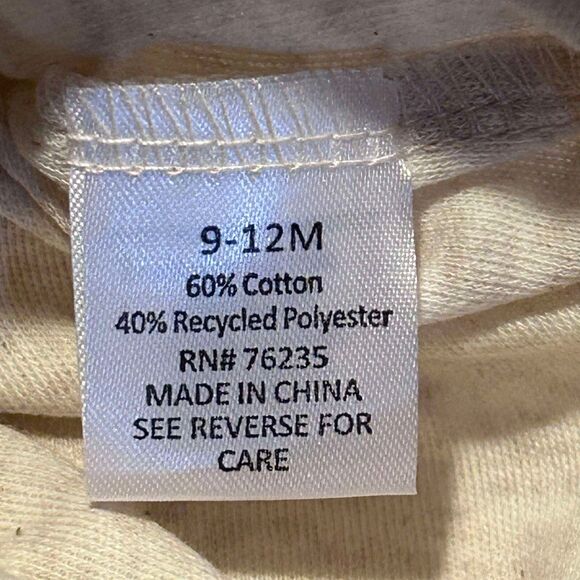 Dot & Zazz Unisex "Comfy Cozy Cute" Thanksgiving One Piece Sleeper 9-12 Months - Picture 9 of 9